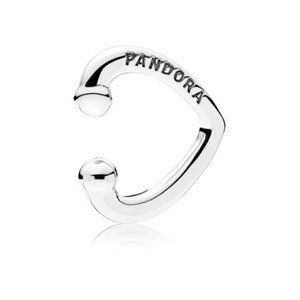 Pandora Open Heart Cuffs (a pair) in Sterling Silver (Rare)